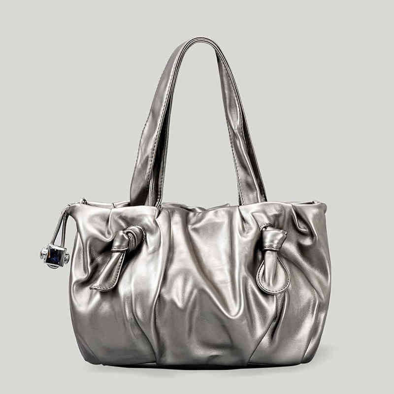 Evening Bags Calx Ruched Fashion Handbag for Women Pleated Vintage Large Lady Shoulder Retro Pu Leather Female Market Tote Crossbody 220407, Black
Evening Bags Calx Ruched Fashion Handbag for Women Pleated Vintage Large Lady Shoulder Retro Pu Leather Female Market Tote Crossbody 220407, Black