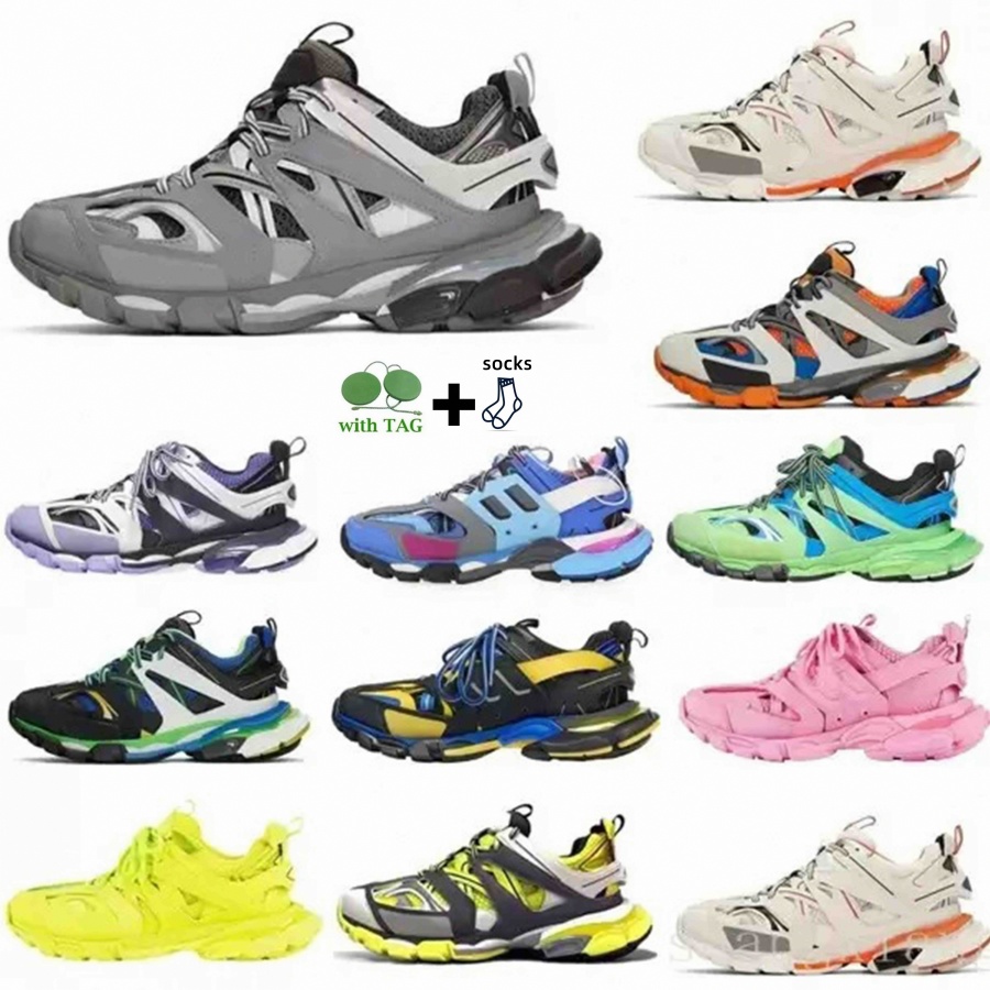 Luxury brand Designer Men Women Casual Shoes Track 3 3.0 Triple white black Sneakers leather Trainer Nylon Printed Platform trainers shoes balencaiga balenciagas
Luxury brand Designer Men Women Casual Shoes Track 3 3.0 Triple white black Sneakers leather Trainer Nylon Printed Platform trainers shoes balencaiga balenciagas