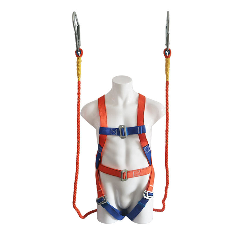 Five-point safety belt fall protection electrician for high-altitude work full-body European-style double-back
Five-point safety belt fall protection electrician for high-altitude work full-body European-style double-back