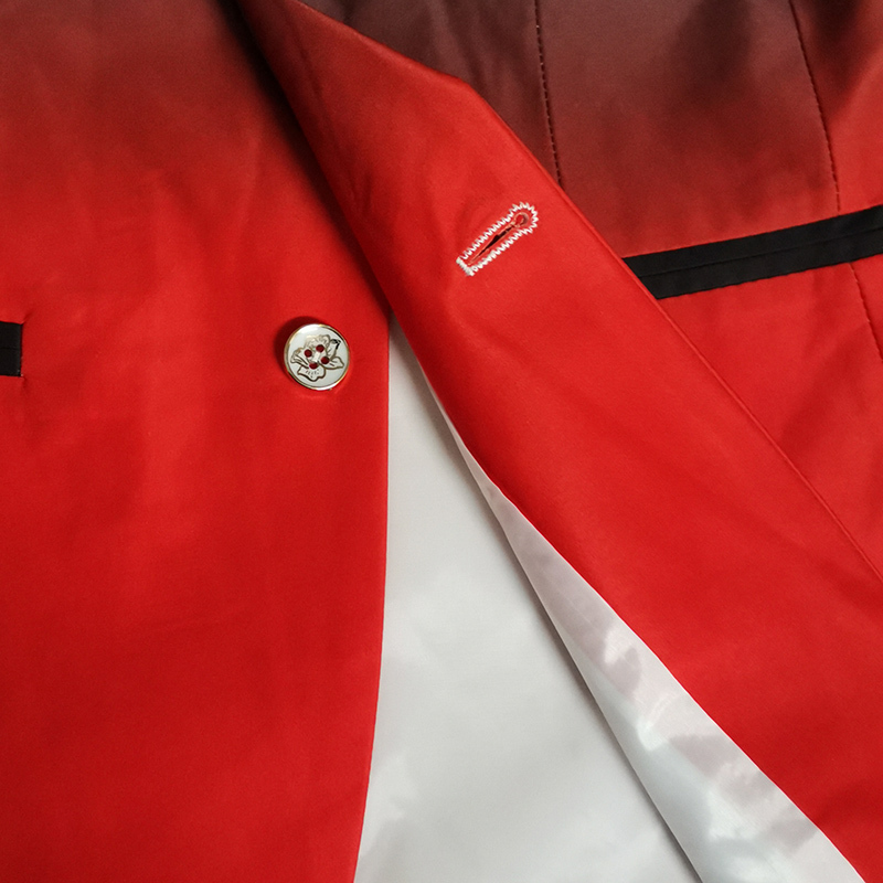 Blazer Men Spring Male Gradient Suit Jacket Masculino Korean Style Slim Fit Casual Men Fashion Trend Dress Jacket 220409