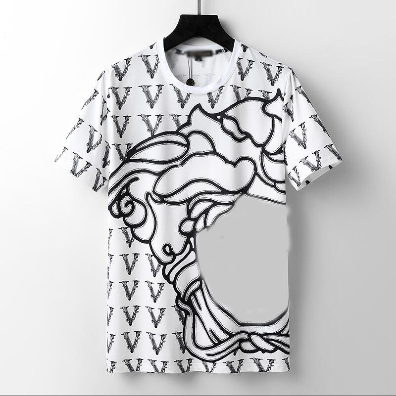 2022 Mens Designers T Shirt Man Womens tshirt With Letters Print Short Sleeves Summer Shirts Men Loose Tees Asian size M-XXXL#75, White
2022 Mens Designers T Shirt Man Womens tshirt With Letters Print Short Sleeves Summer Shirts Men Loose Tees Asian size M-XXXL#75, White