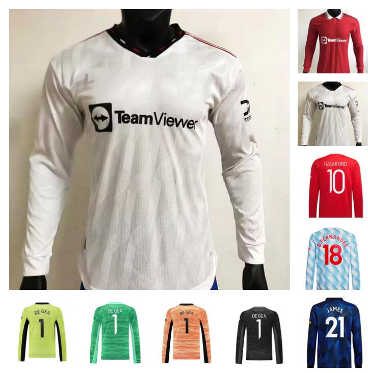 21 22 23 MAN UTD SANCHO CAVANI long sleeve soccer jerseys R. Varane GREENWOOD MAGUIRE B. FERNANDES POGBA RASHFORD LINGARD de gea goalkeeper 2022 2023 football shirts
21 22 23 MAN UTD SANCHO CAVANI long sleeve soccer jerseys R. Varane GREENWOOD MAGUIRE B. FERNANDES POGBA RASHFORD LINGARD de gea goalkeeper 2022 2023 football shirts