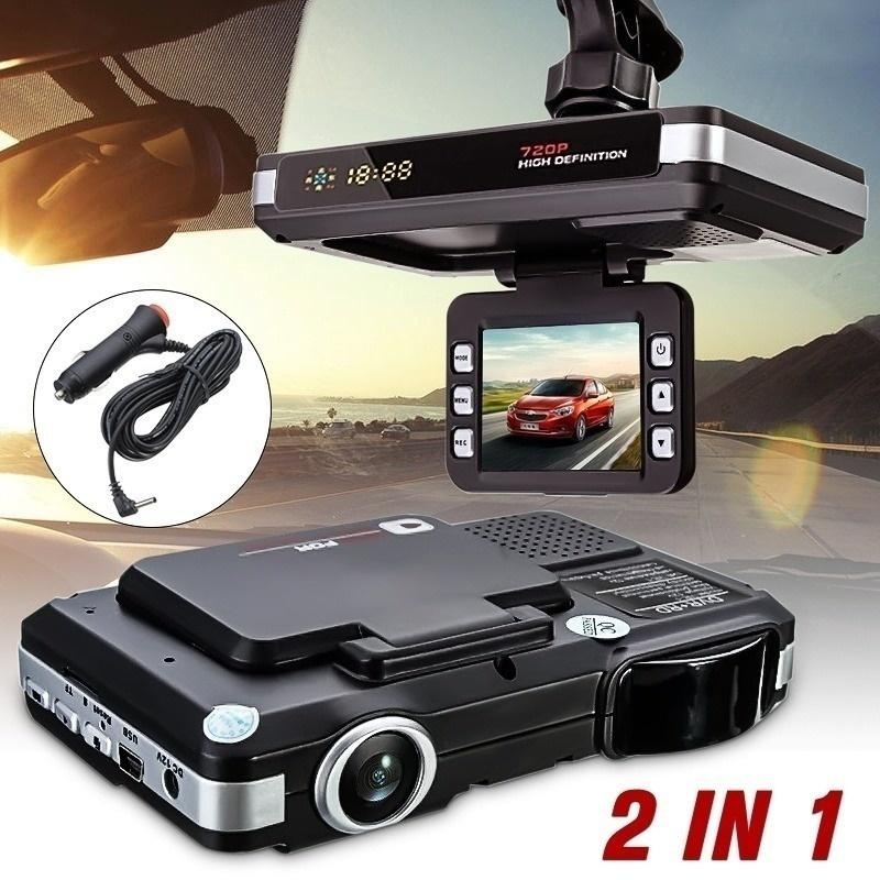 Cameras 720P G-Sensor Car DVR Recorder Camera 2.0inch LCD Display 2 IN 1 HD Dash Cam Radar Laser Speed Detector Driving Security
Cameras 720P G-Sensor Car DVR Recorder Camera 2.0inch LCD Display 2 IN 1 HD Dash Cam Radar Laser Speed Detector Driving Security