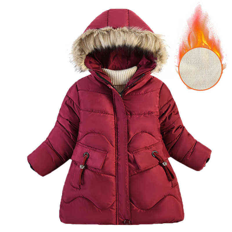 Lzh New Winter Girls Parka For Children Warm Outerwear Jacket Kids Hooded Long Thicker Fleece Cotton Down Jacket For Boys clothing J220718, Wine red
Lzh New Winter Girls Parka For Children Warm Outerwear Jacket Kids Hooded Long Thicker Fleece Cotton Down Jacket For Boys clothing J220718, Wine red