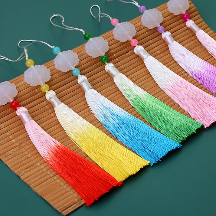 Charms 2pcs/lot 16cm Chinese Polyester Silk Tassel Cotton Tassels Trim For Sewing Curtains Accessories Pendant DIY Home DecorationCharms
Charms 2pcs/lot 16cm Chinese Polyester Silk Tassel Cotton Tassels Trim For Sewing Curtains Accessories Pendant DIY Home DecorationCharms