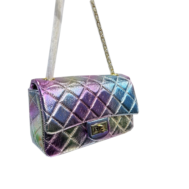 2022Ss Dyed Rainbow Gradient Metal Lambskin Bags Classic Mini Flap Quilted Top Real Leather Colorful Mermaid Princess Purse Outdoor Sacoche, Box
2022Ss Dyed Rainbow Gradient Metal Lambskin Bags Classic Mini Flap Quilted Top Real Leather Colorful Mermaid Princess Purse Outdoor Sacoche, Box