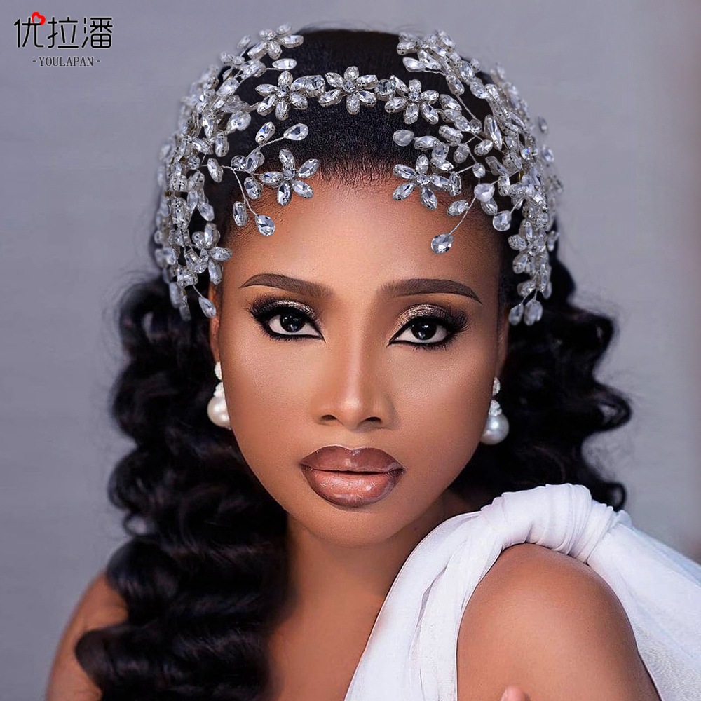 Silver Luxury Diamond Tiara Baroque Crystal Bridal Headwear Crown Rhinestone with Wedding Jewelry Hair Accessories Diamond Bridal Crowns Headpieces HP414
Silver Luxury Diamond Tiara Baroque Crystal Bridal Headwear Crown Rhinestone with Wedding Jewelry Hair Accessories Diamond Bridal Crowns Headpieces HP414
