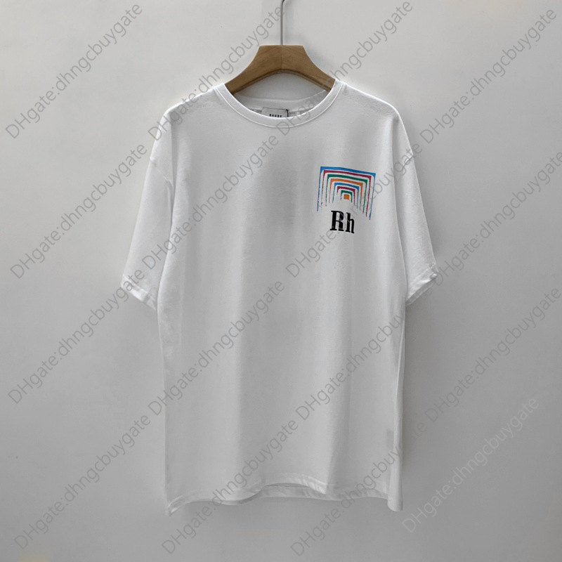 Shirt Designer Trendy Rh Limied Rhude Leisure High Sree Summer Loose Round Neck Shor Sleeve T-shir Brand High Qu, White
Shirt Designer Trendy Rh Limied Rhude Leisure High Sree Summer Loose Round Neck Shor Sleeve T-shir Brand High Qu, White