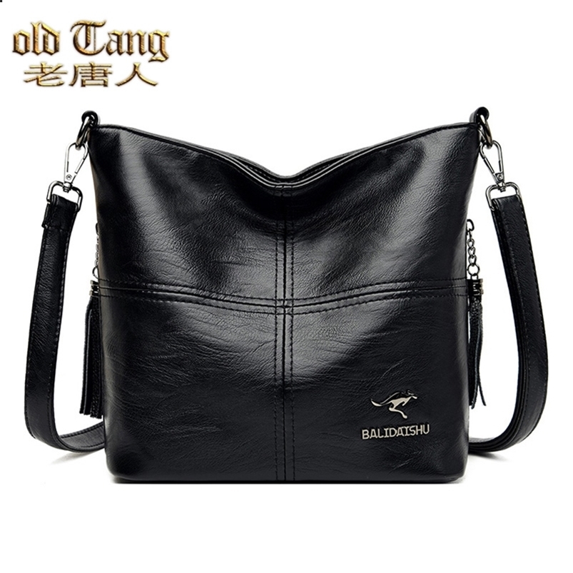 OLD TANG Trend Ladies Shoulder Bags for Women Luxury Handbags Large Capacity Leather Woman CrossBody Bag 220401, Wine red
OLD TANG Trend Ladies Shoulder Bags for Women Luxury Handbags Large Capacity Leather Woman CrossBody Bag 220401, Wine red
