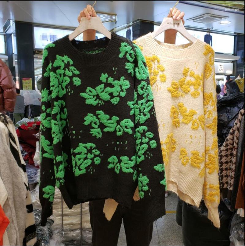 Women's Sweaters European 2022 Fashion Embroidered Pullover Sweater Female Loose Autumn And Winter Knitted Casual Knitwear Jemi22, Green
Women's Sweaters European 2022 Fashion Embroidered Pullover Sweater Female Loose Autumn And Winter Knitted Casual Knitwear Jemi22, Green