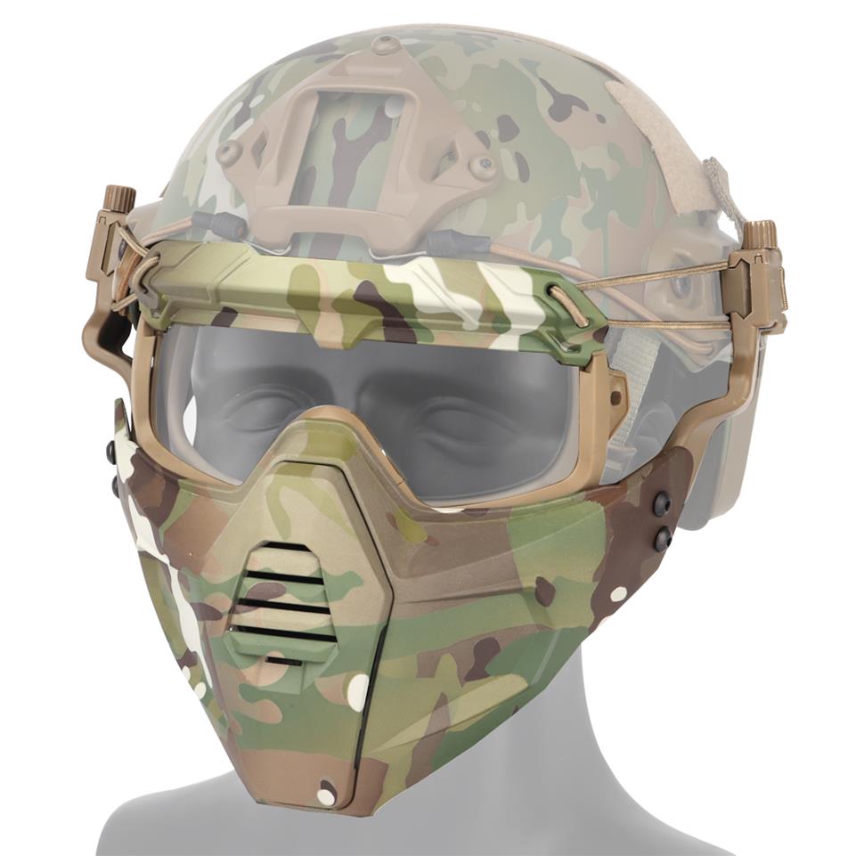 Tactical Paintball Pilot Mask Airsoft TPU Full Face Cover with Lens Outdoor Sport Hunting Cosplay Eye Protector260K, Multi
Tactical Paintball Pilot Mask Airsoft TPU Full Face Cover with Lens Outdoor Sport Hunting Cosplay Eye Protector260K, Multi