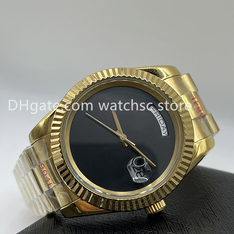 Watchsc- 41mm Automatic Watch With Box Mens Womens Stainless Steel Waterproof Luminous high-quality movement Watches 001