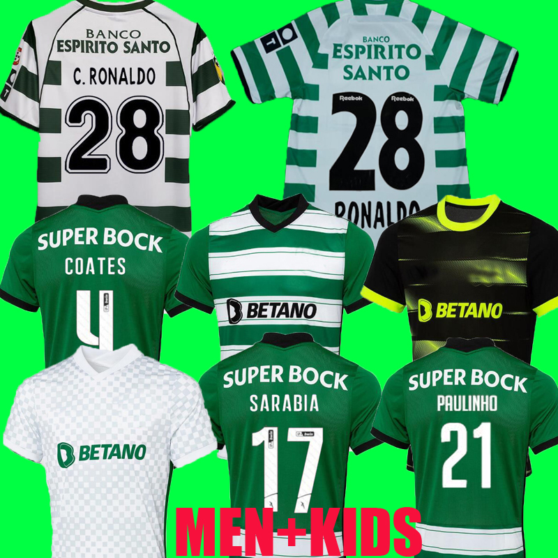 22 23 Sporting CP soccer jerseys 01 02 03 04 Lisboa retro ronaldo Nuno Santos Sarabia PAULINHO 2002 2022 2023 Tabata SLIMANI Lisbon Classic Vintage football shirts, Adult 22/23 home
22 23 Sporting CP soccer jerseys 01 02 03 04 Lisboa retro ronaldo Nuno Santos Sarabia PAULINHO 2002 2022 2023 Tabata SLIMANI Lisbon Classic Vintage football shirts, Adult 22/23 home