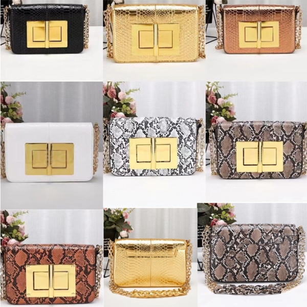 Women Designer Bag Handbags Snake Patten Flip Chain Shoulder Bags Fashion Vintage Classic Luxury Messenger Crossbody Purse Totes, Pic 2
Women Designer Bag Handbags Snake Patten Flip Chain Shoulder Bags Fashion Vintage Classic Luxury Messenger Crossbody Purse Totes, Pic 2