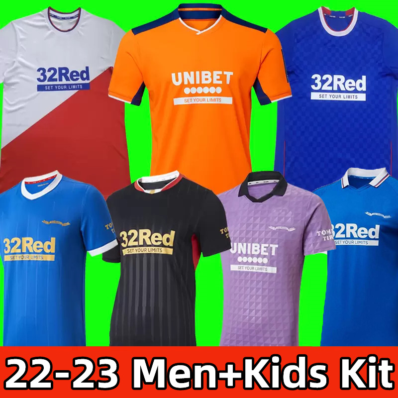 2022 2023 Rangers 150th Soccer Jerseys Glasgow TAVERNIER MORELOS Roofe Arfield DEFOE Aribo 21 22 23 Football Shirts Men kids kit Special AMAD Sakala third SAKALA, 22-23 away
2022 2023 Rangers 150th Soccer Jerseys Glasgow TAVERNIER MORELOS Roofe Arfield DEFOE Aribo 21 22 23 Football Shirts Men kids kit Special AMAD Sakala third SAKALA, 22-23 away