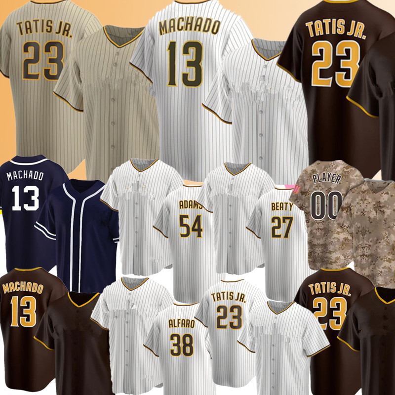23 Fernando Tatis Jr. 13 Manny Machado Jersey 11 Yu Darvish Tony Gwynn Baseball Jerseys Austin Adams Joey Lucchesi Jorge Alfaro Eric Hosmer Wil Myers, Women s-xxl jiaoshi
23 Fernando Tatis Jr. 13 Manny Machado Jersey 11 Yu Darvish Tony Gwynn Baseball Jerseys Austin Adams Joey Lucchesi Jorge Alfaro Eric Hosmer Wil Myers, Women s-xxl jiaoshi