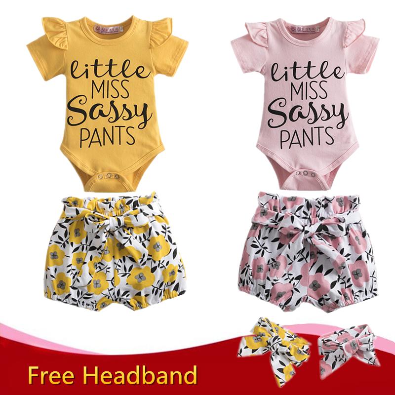 Clothing Sets Baby Girls Clothes Set For Toddler Kids Sunflower Print Romper Pants Hairband 3pcs Bow Outfits 3M12M 24M Infantil Cotton Cloth
Clothing Sets Baby Girls Clothes Set For Toddler Kids Sunflower Print Romper Pants Hairband 3pcs Bow Outfits 3M12M 24M Infantil Cotton Cloth