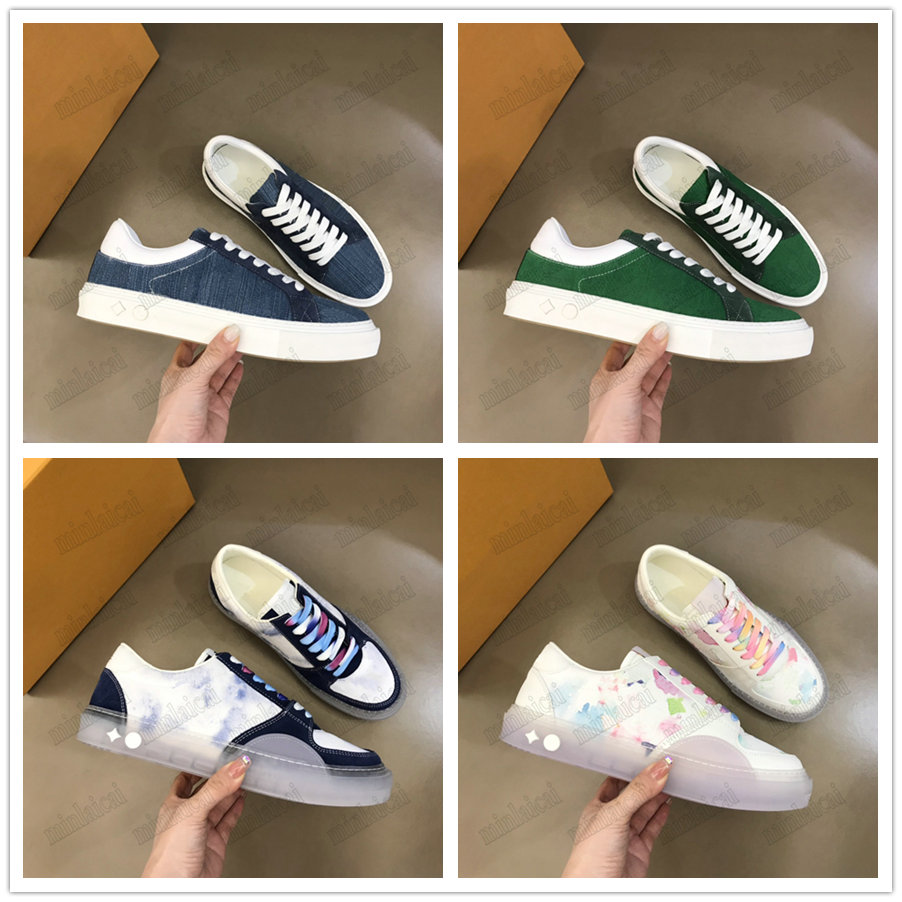 Luxembourg Samothrace Sneaker Men's Denim Canvas Leather Casual Shoes Designer Ollie Sports Trainer rubber outsole Monograms Flowers
Luxembourg Samothrace Sneaker Men's Denim Canvas Leather Casual Shoes Designer Ollie Sports Trainer rubber outsole Monograms Flowers