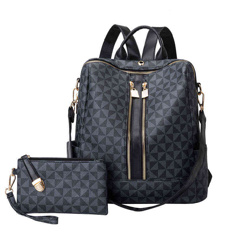 HBP Backpack Style Bagnew Fashion Ladie Large Capacity Mother and Child Women School Bag Personality 220723, Brown.
HBP Backpack Style Bagnew Fashion Ladie Large Capacity Mother and Child Women School Bag Personality 220723, Brown.