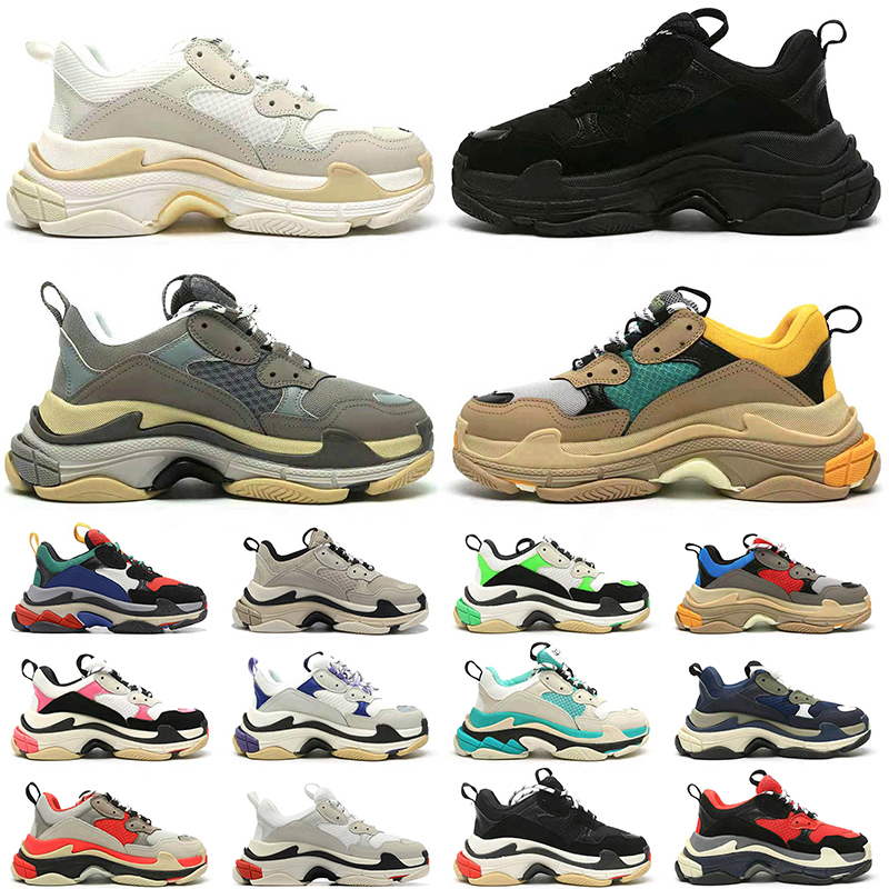 Women Men Triple S shoe Dad Casual Shoes Luxury Designer Crystal Bottom Paris 17FW Leisure Sneakers for Vintage Old Grandpa Trainer chaussures size 35-45, A1 triple white 36-45
Women Men Triple S shoe Dad Casual Shoes Luxury Designer Crystal Bottom Paris 17FW Leisure Sneakers for Vintage Old Grandpa Trainer chaussures size 35-45, A1 triple white 36-45