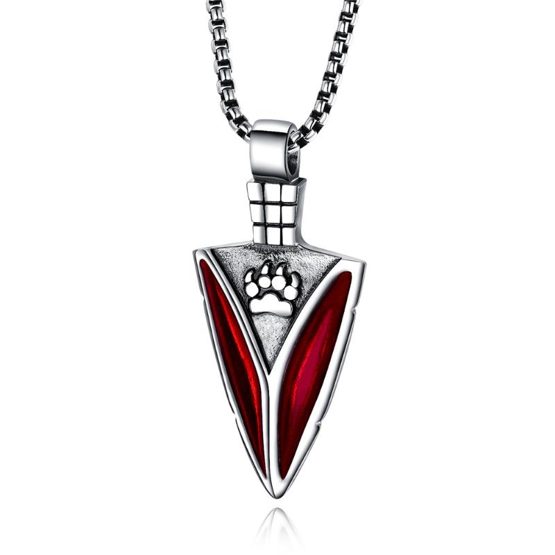 Pendant Necklaces Mens Chains Stainless Steel Red Black Color Fashion Necklace For Men Gift Drooping Arrow Chain Choker Jewelry
Pendant Necklaces Mens Chains Stainless Steel Red Black Color Fashion Necklace For Men Gift Drooping Arrow Chain Choker Jewelry