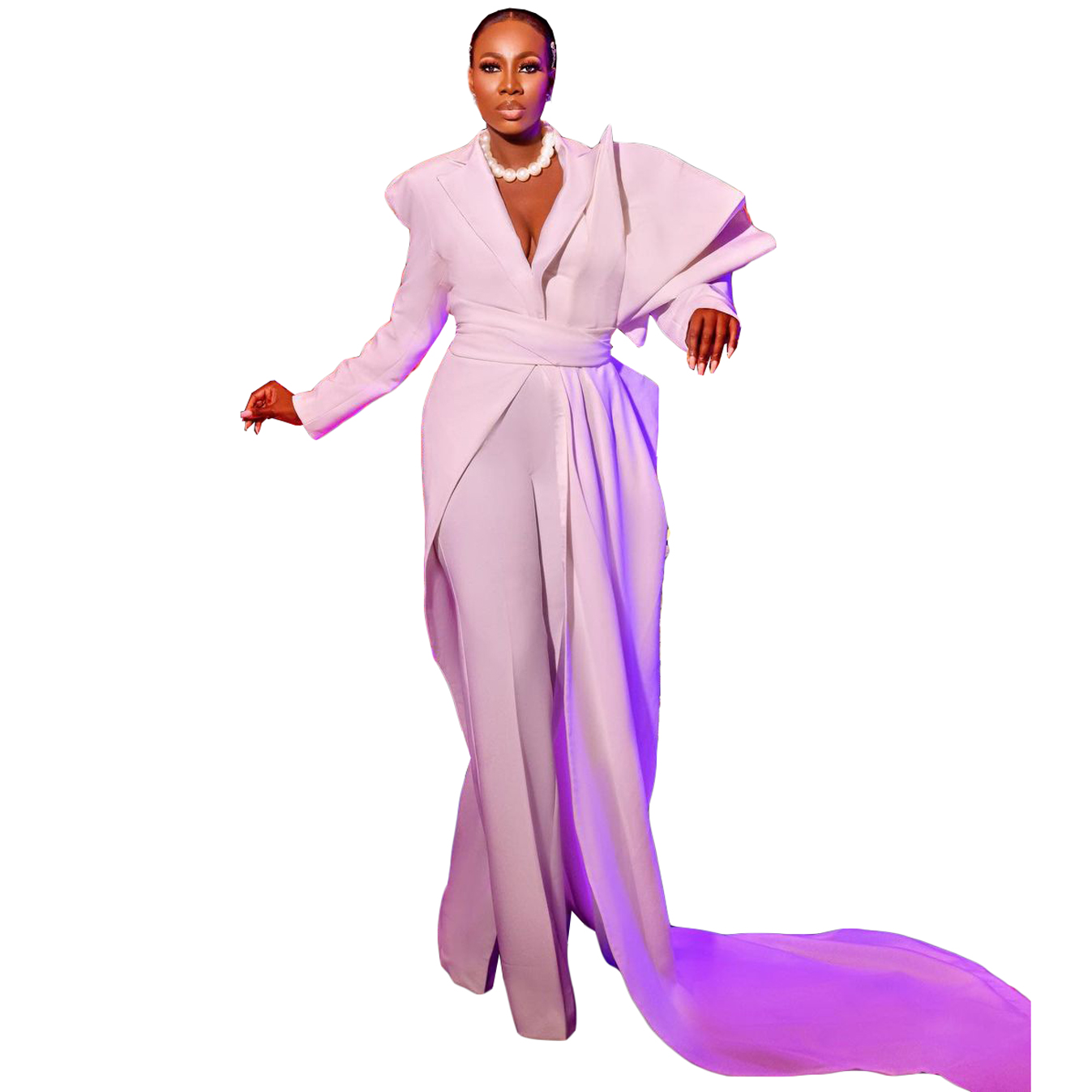 Red Carpet Fashion Women Pants Suits 2 Pieces Slim Fit Wedding Suit Prom Evening Party Wear