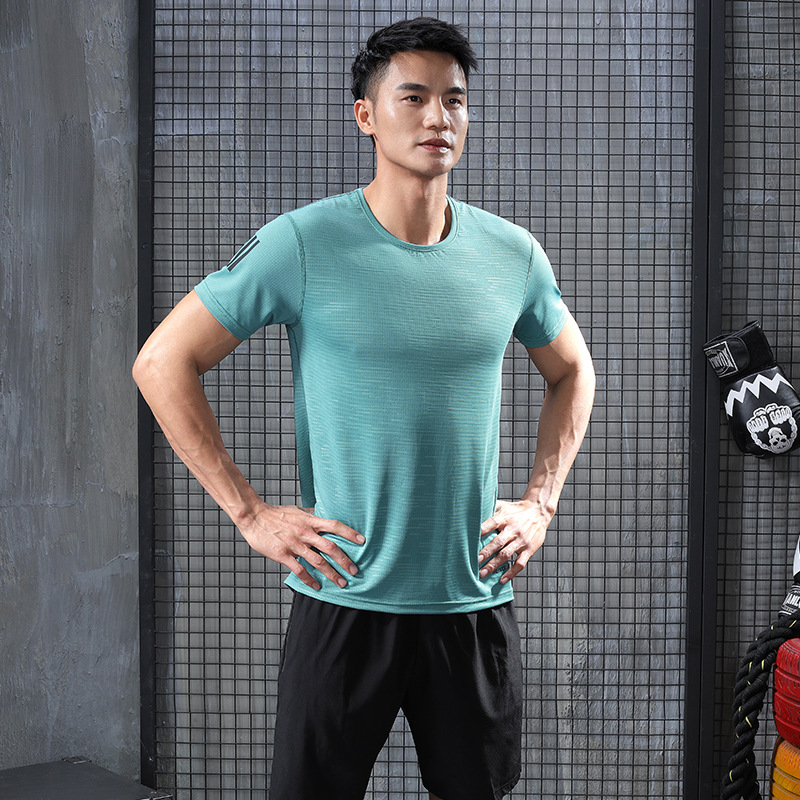 2022 Quick Drying Sports Men's Short Sleeve Slim Fit O-neck Breathable Bottoming Shirt Casual Muscle Fitness Clothes Gym T Shirt, White
2022 Quick Drying Sports Men's Short Sleeve Slim Fit O-neck Breathable Bottoming Shirt Casual Muscle Fitness Clothes Gym T Shirt, White