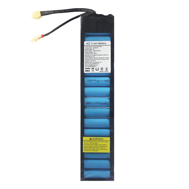 Rechargeable batteries 36V 7.8Ah 6.6Ah 6Ah lithium ion Battery Pack with UN38.3 CE Certificate for scooter