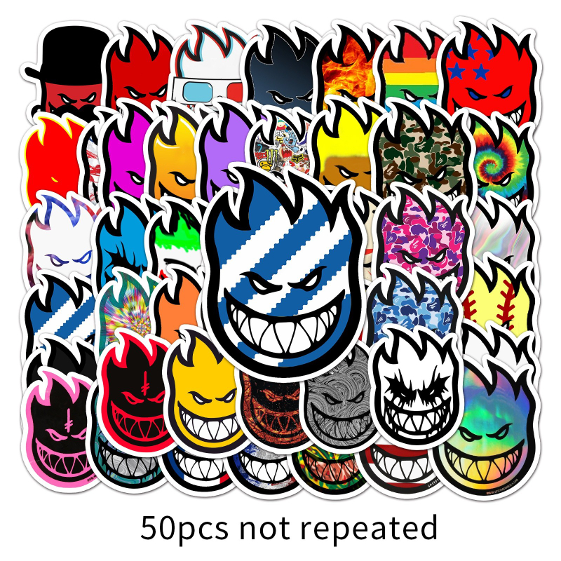 50Pcs/Lot Very cool Spitfre stickers Skateboard Stickers Spitfire Sticker Surf Skate Scooter Mobile Tablet Decals, Multi colors
50Pcs/Lot Very cool Spitfre stickers Skateboard Stickers Spitfire Sticker Surf Skate Scooter Mobile Tablet Decals, Multi colors