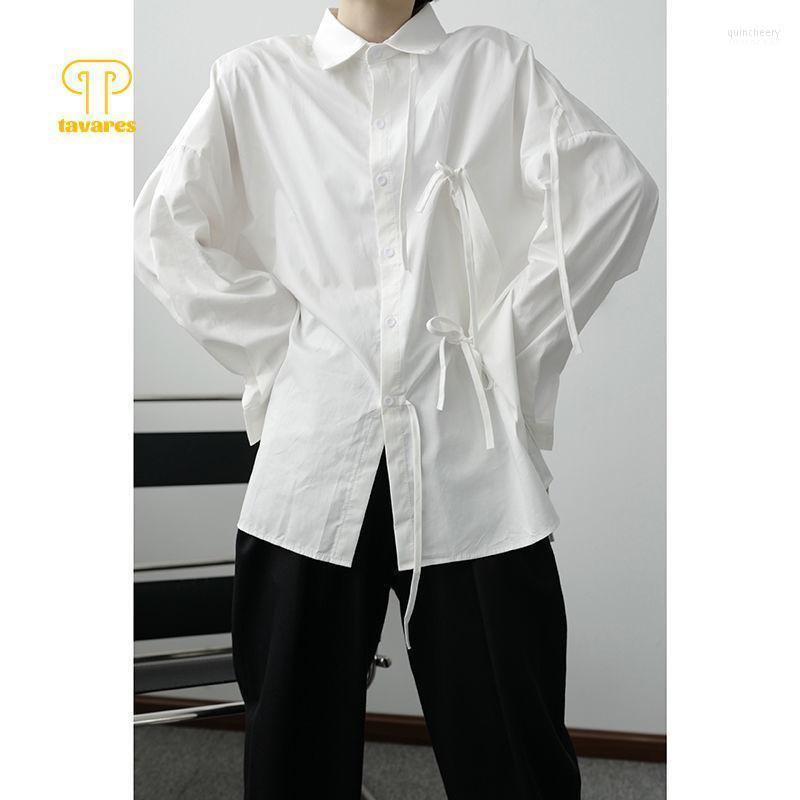 Men's Dress Shirts TAVARES Men Casual Lace Up Fashion Office Social Business Collared Shirt Long Sleeve Black White Work Clothes Quin22
Men's Dress Shirts TAVARES Men Casual Lace Up Fashion Office Social Business Collared Shirt Long Sleeve Black White Work Clothes Quin22