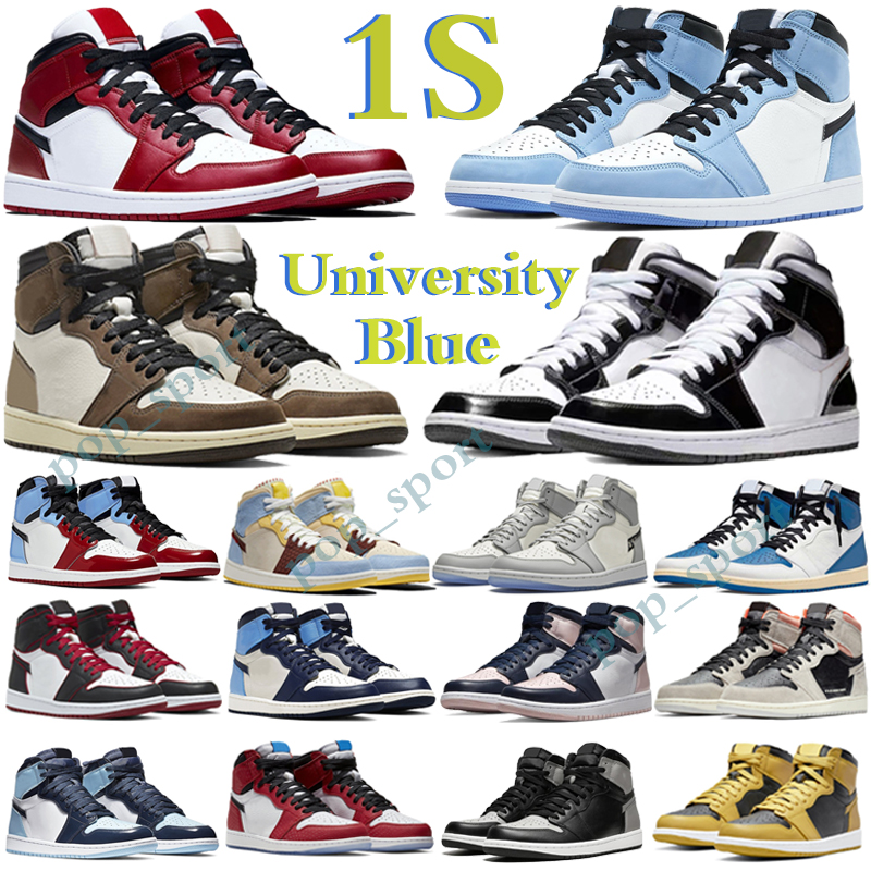 New High Quality Basketball Shoes Jumpman 1 Mid Obsidian UNC Hyper Royal Silver Toe Bordeaux University Blue Trainers Lucky Patent Pink Green Men Women Sneakers, White pink
New High Quality Basketball Shoes Jumpman 1 Mid Obsidian UNC Hyper Royal Silver Toe Bordeaux University Blue Trainers Lucky Patent Pink Green Men Women Sneakers, White pink