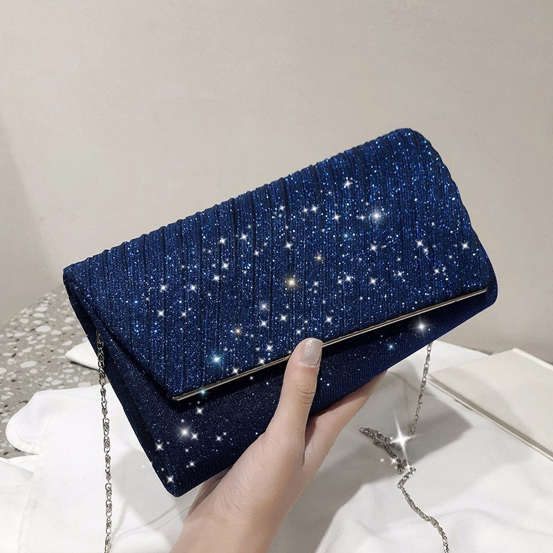 Women's Elegant Blue Evening Bags Fashion Wedding Clutches Party Purse Female Handbag Small Chain Shoulder bag FTB323 220816
Women's Elegant Blue Evening Bags Fashion Wedding Clutches Party Purse Female Handbag Small Chain Shoulder bag FTB323 220816