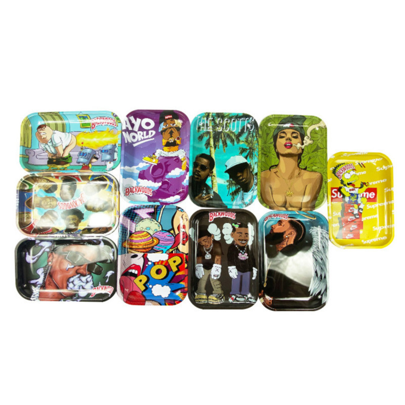 Tinplate plate 18cm Metal Cigarette plate cartoon cigarette case cigarette set storage accessories
Tinplate plate 18cm Metal Cigarette plate cartoon cigarette case cigarette set storage accessories