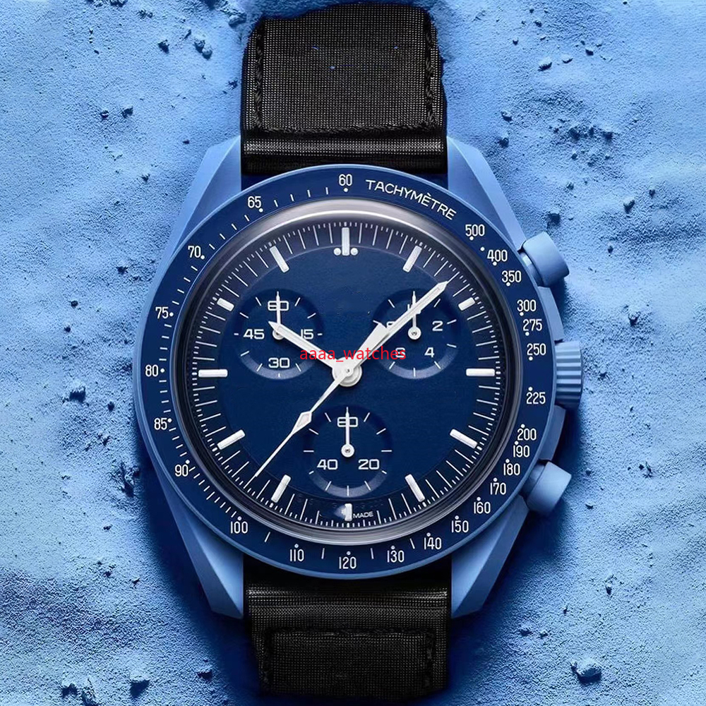 Hot fashion waterproof couple moon watches men's and women's top chronograph quartz watch three-pin high-quality clocks not multifunctional, 03 venus
