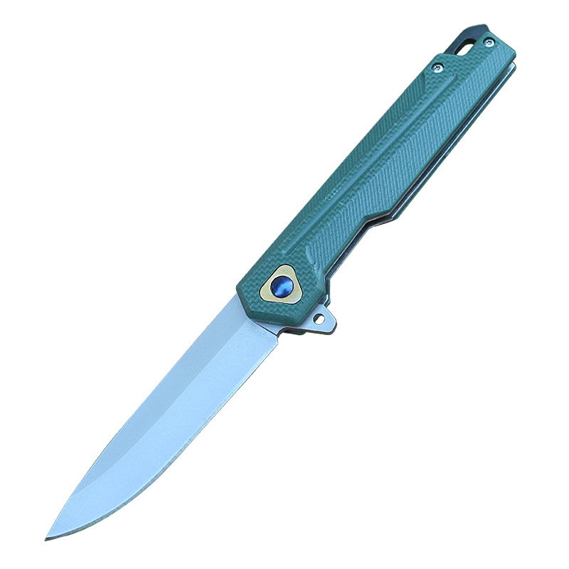 Flipper Fast Open Folding Knife 5CR13Mov Blade G10 Handle EDC Outdoor Camping Pocket Knives 2 Color Available
Flipper Fast Open Folding Knife 5CR13Mov Blade G10 Handle EDC Outdoor Camping Pocket Knives 2 Color Available
