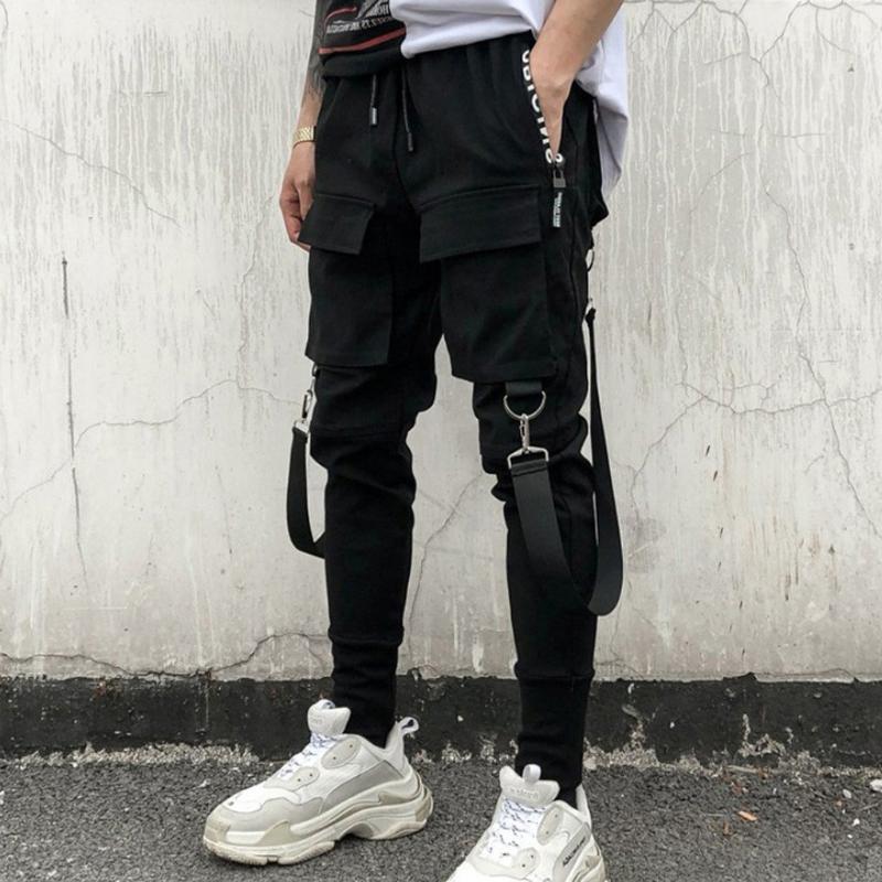 Men' Pants Side Pockets Pencil Men Hip Hop Patchwork Ripped Sweatpants Streetwear Casual Slim Jogger Trousers Ribbons Harem, Black
Men' Pants Side Pockets Pencil Men Hip Hop Patchwork Ripped Sweatpants Streetwear Casual Slim Jogger Trousers Ribbons Harem, Black