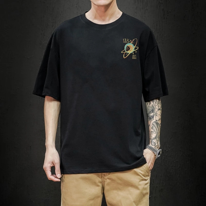 Men's Rocket Printed Short Sleeve T Shirts Summer Casual Cotton Hip Hop Top Tees Fashion Streetwear T-Shirts, White
Men's Rocket Printed Short Sleeve T Shirts Summer Casual Cotton Hip Hop Top Tees Fashion Streetwear T-Shirts, White