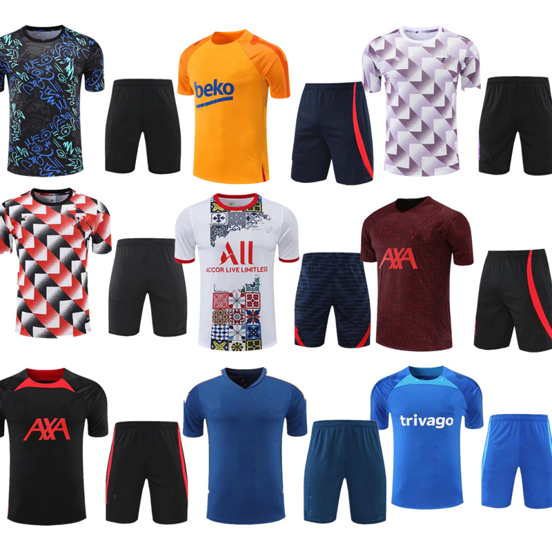 2022 saka LUIS DIAZ Benzema soccer survetement short sleeves 1/2 pants tracksuit MBAPPE LUKAKU training football shirt kit chandal set 
2022 saka LUIS DIAZ Benzema soccer survetement short sleeves 1/2 pants tracksuit MBAPPE LUKAKU training football shirt kit chandal set