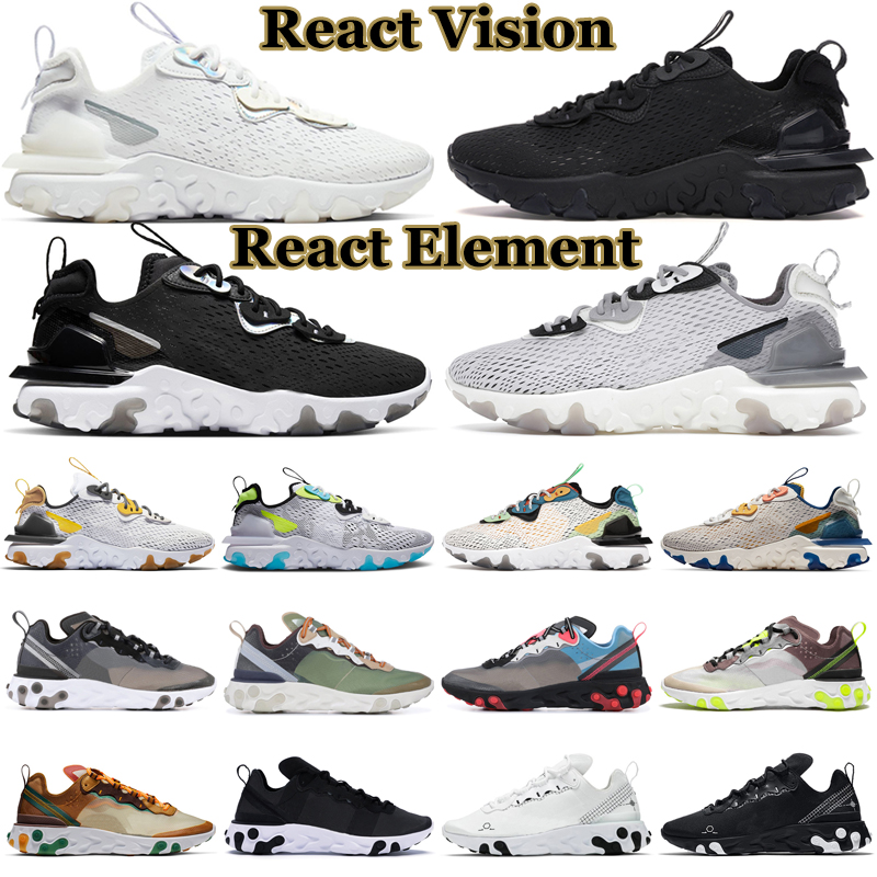 React Vision Element 87 55 Running Shoes Men Women Triple Black White Light Smoke Grey Orange Peel Medium Olive Mens Trainers Outdoor Sports Sneakers, #4 honeycomb 36-45
React Vision Element 87 55 Running Shoes Men Women Triple Black White Light Smoke Grey Orange Peel Medium Olive Mens Trainers Outdoor Sports Sneakers, #4 honeycomb 36-45