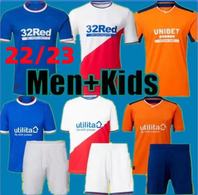 2022 2023 Glasgow Rangers Anniversary Soccer Jerseys 22 23 RAINING DEFOE HAGI BARKER TAVERNIER Football Shirts Men and kids uniform, 22/23 3rd
2022 2023 Glasgow Rangers Anniversary Soccer Jerseys 22 23 RAINING DEFOE HAGI BARKER TAVERNIER Football Shirts Men and kids uniform, 22/23 3rd