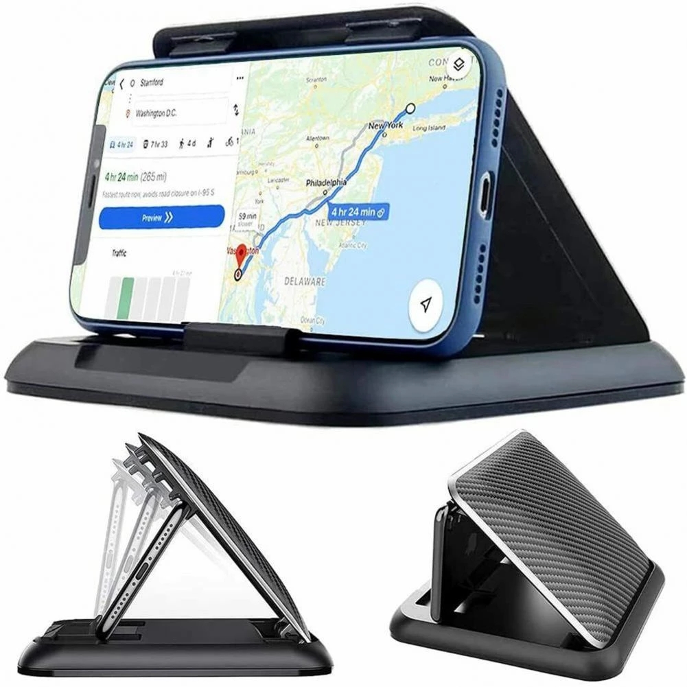 Holder Simple Car Dashboard Mobile Phone Cradle Mount Bracket Support Easy Installation Auto Cellphone