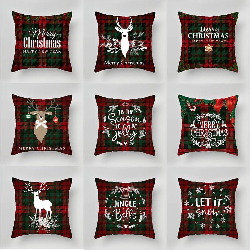 Cushion/Decorative Pillow Christmas Simple And Creative Net Red Cushion Cover Bedroom Decoration Party Must-have Birthday Gifts Throw
Cushion/Decorative Pillow Christmas Simple And Creative Net Red Cushion Cover Bedroom Decoration Party Must-have Birthday Gifts Throw