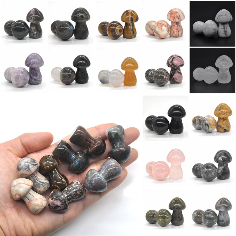 Decorative Objects & Figurines 1.4"Mini Mushroom Statue Natural Quartz Healing Crystal Stones Carved Crafts Gift Room Decor Ornament Ch
Decorative Objects & Figurines 1.4"Mini Mushroom Statue Natural Quartz Healing Crystal Stones Carved Crafts Gift Room Decor Ornament Ch