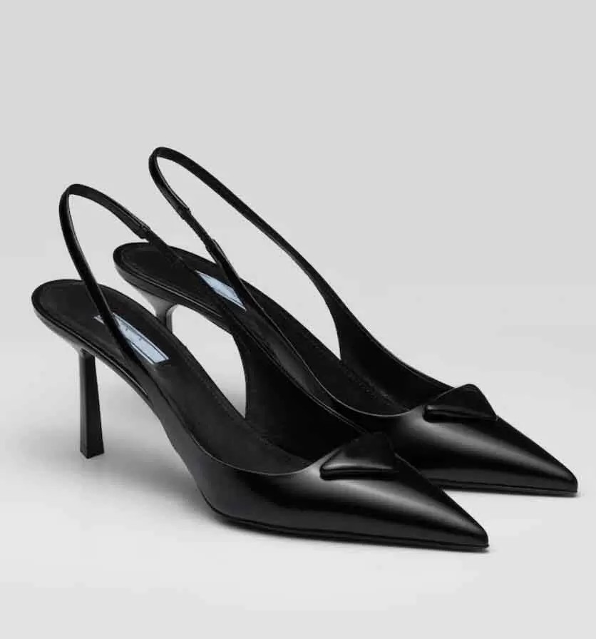 Elegant Summer Triangle Brushed Leather Sandals Shoes For Women Slingback Pumps Luxury Footwear Women High Heels Party Wedding Dress
Elegant Summer Triangle Brushed Leather Sandals Shoes For Women Slingback Pumps Luxury Footwear Women High Heels Party Wedding Dress