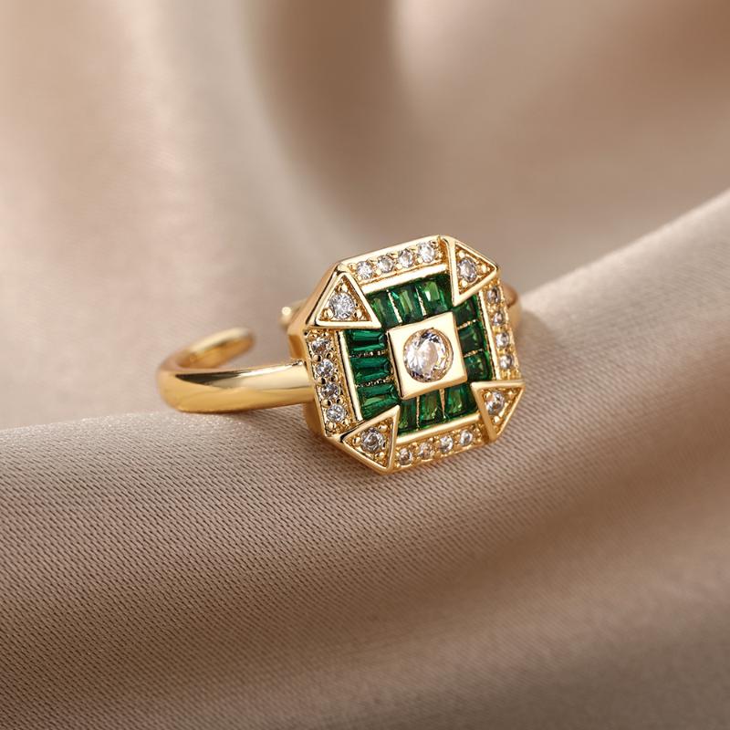 Wedding Rings Green Square Ring For Women Girl Stainless Steel BirthStone Couple Finger Accessories Party Jewelry Anillos Bijoux FemmeWeddin
Wedding Rings Green Square Ring For Women Girl Stainless Steel BirthStone Couple Finger Accessories Party Jewelry Anillos Bijoux FemmeWeddin