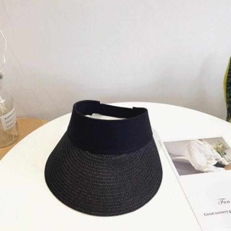 Visors Sun Protection Wide Brim Sunscreen Summer Hat Fashion AccessoryVisors, Black
Visors Sun Protection Wide Brim Sunscreen Summer Hat Fashion AccessoryVisors, Black