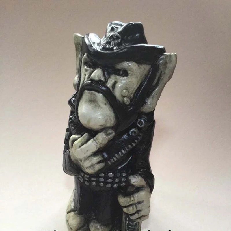Lemmy Rock Icon Sculpture The Lemprechaun Resin Statue Yard Lawn Ornamnet Outdoor Garden Decor 220711