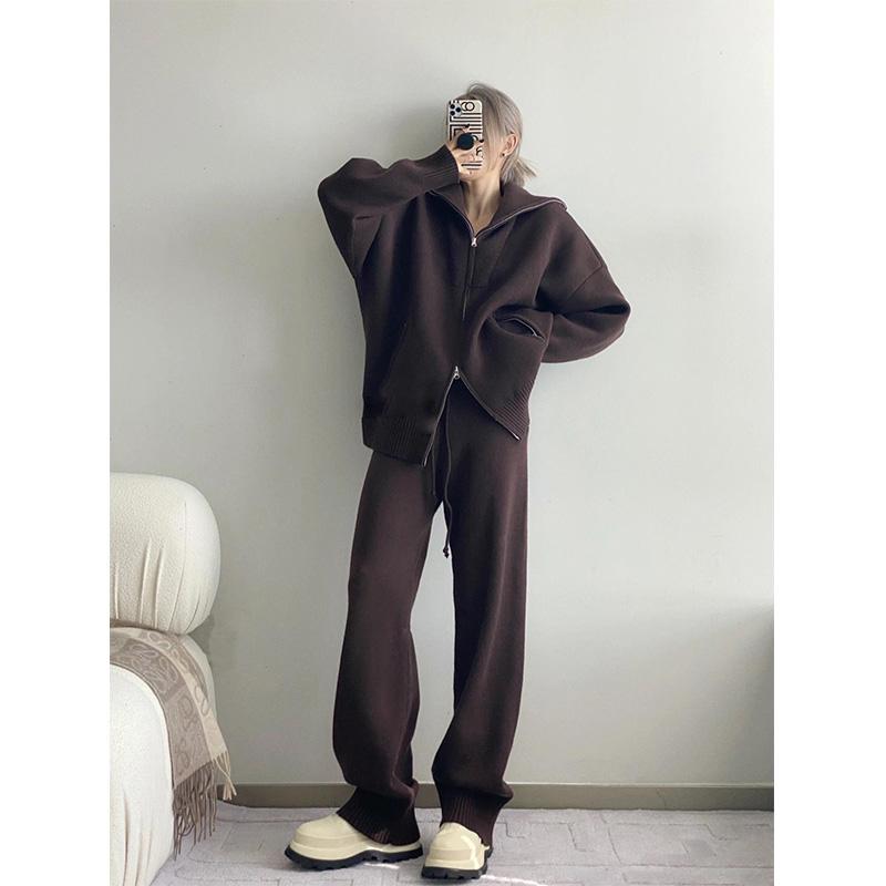Women' Two Piece Pants Women 2022 Spring Autumn Ribbed Tracksuit 2 Pant Suits Female Knitted Long Sleeve Top And Set Suit Q08, Yanmai
Women' Two Piece Pants Women 2022 Spring Autumn Ribbed Tracksuit 2 Pant Suits Female Knitted Long Sleeve Top And Set Suit Q08, Yanmai