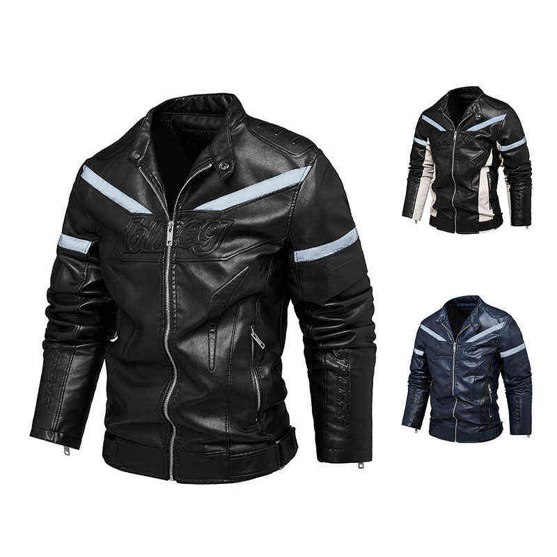 Men 2021 Autumn New Brand Casual Motor Distressed Leather Jacket Coat Men Winter Luminous Jacket Fleece Faux Leather Jackets Men T220728, Black
Men 2021 Autumn New Brand Casual Motor Distressed Leather Jacket Coat Men Winter Luminous Jacket Fleece Faux Leather Jackets Men T220728, Black