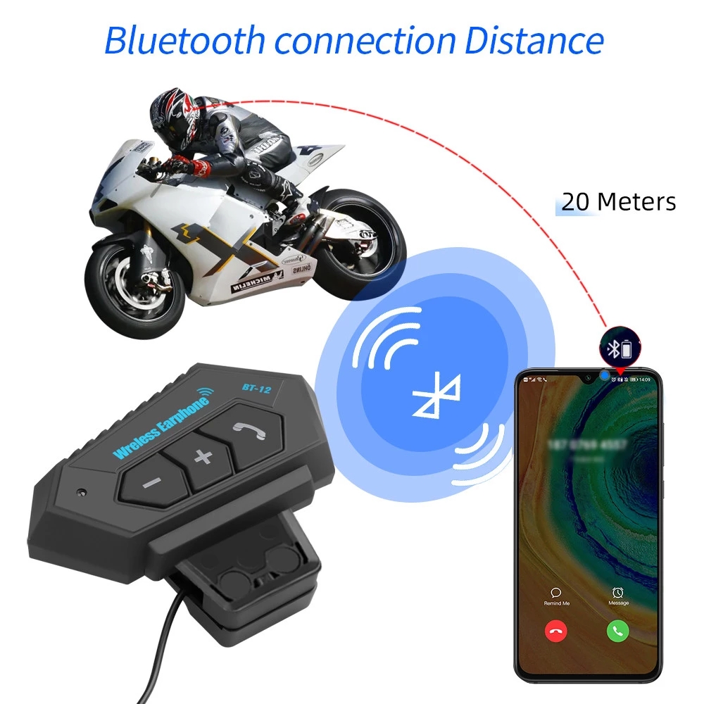 Motorcycle Helmet Headphones Wireless Bluetooth 42 Earphones Hands Headset Stereo Music Speaker Support Automatic Motocross w